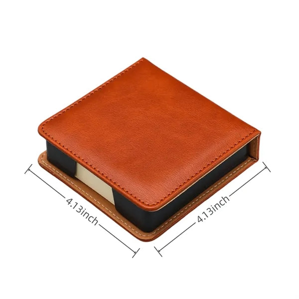 PU Leather Note Storage Box