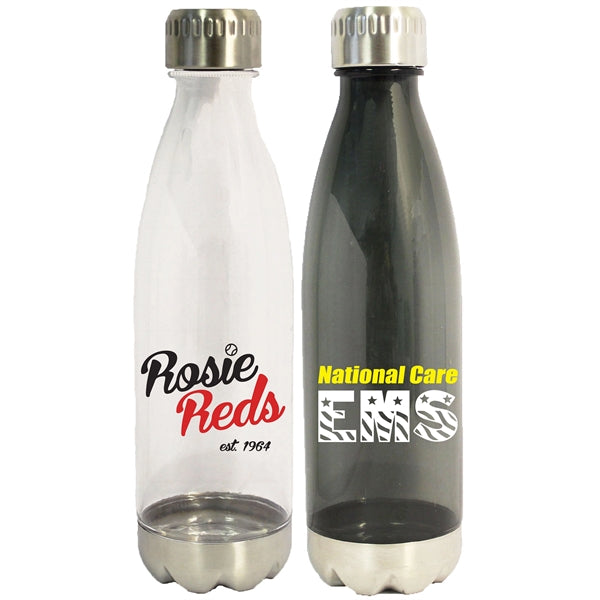 25 oz. Tritan sports bottle with s. steel top & base
