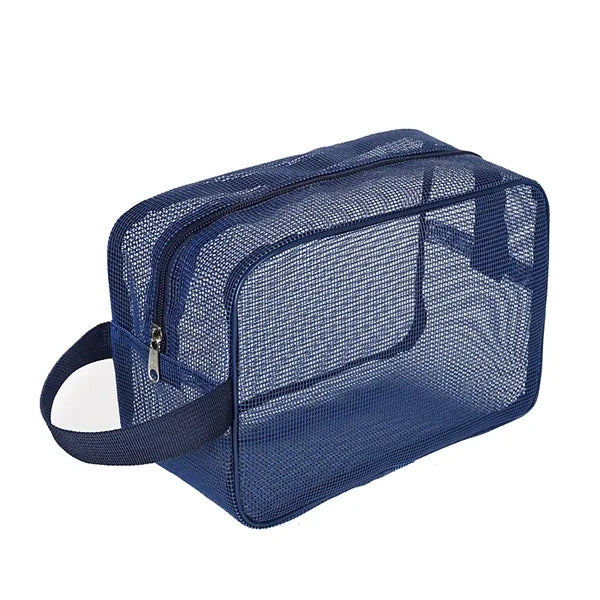 Portable Travel Mesh Toiletry Bag