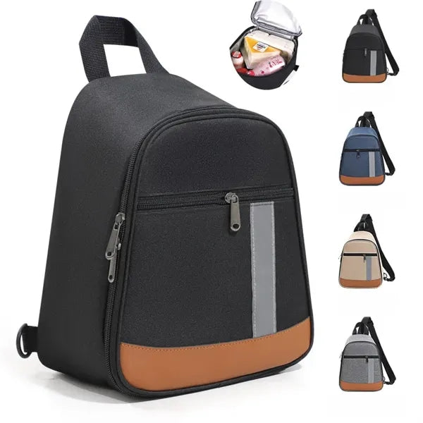 Insulated Lunch Bag with Adjustable Shoulder Strap