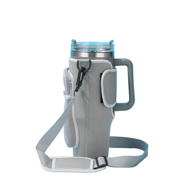 Neoprene Bottle Carrier w/ Adjustable Strap