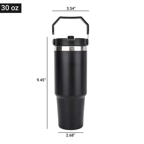 30 oz Tumbler with Straw