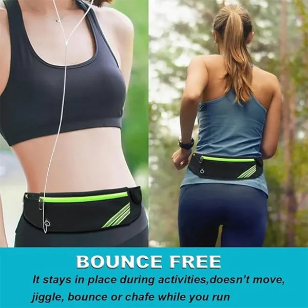 Slim Reflective Running Belt