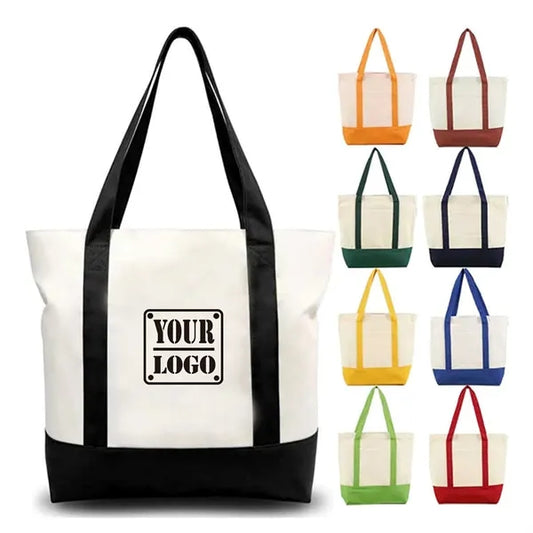 12 Oz. Cotton Canvas Tote Bag