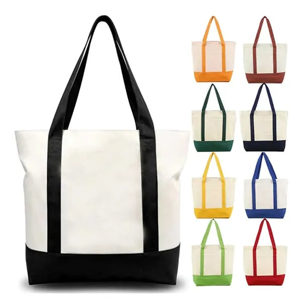 12 Oz. Cotton Canvas Tote Bag