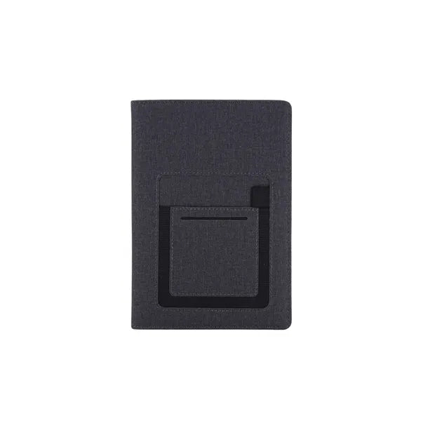 Soft Faux Leather A5 Journal with Pockets and Pen Holder