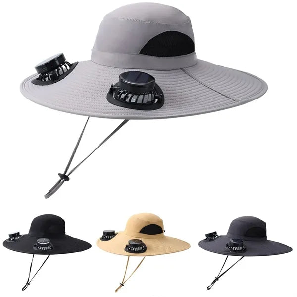 3 Power Supply Modes Sun Hats