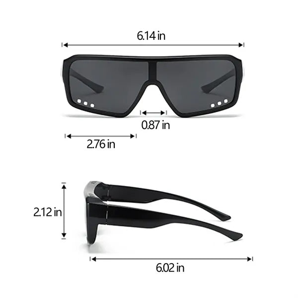 Classic Scratch-Resistant UV Protection Polarized Sunglasses