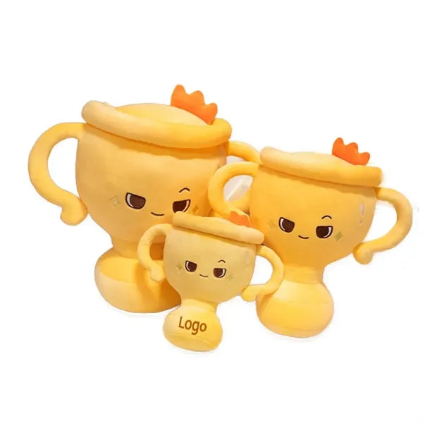 Golden Premium Soft Champion Trophy Plush Doll
