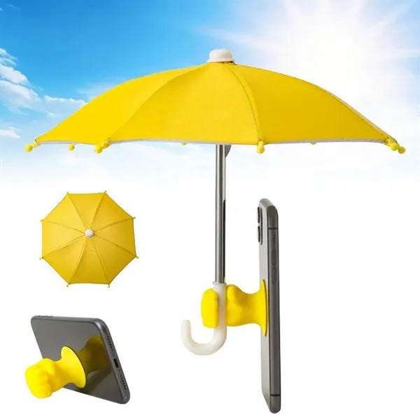 Phone Umbrella With Sun and Rain Protection