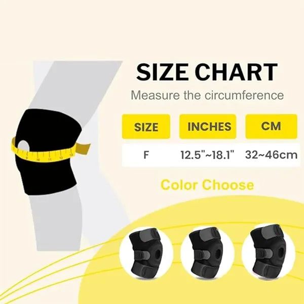 Adjustable Knee Brace with Springs