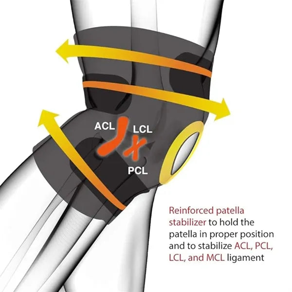 Adjustable Knee Brace with Springs