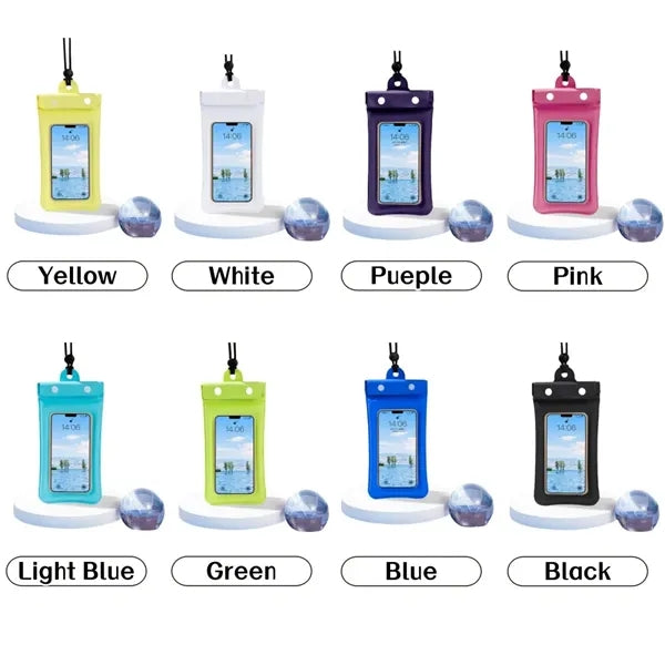IPX8 Floating Waterproof Phone Pouch Bulk