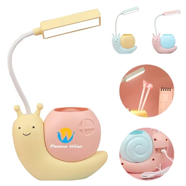 Adjustable Gooseneck USB Rechargeable Eye-Care Desk Lamp