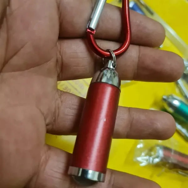 Mini Zoom LED Keychain Flashlight