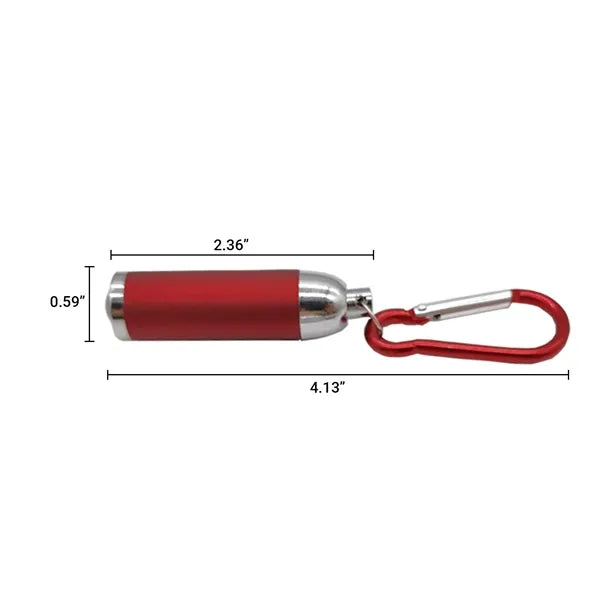 Mini Zoom LED Keychain Flashlight