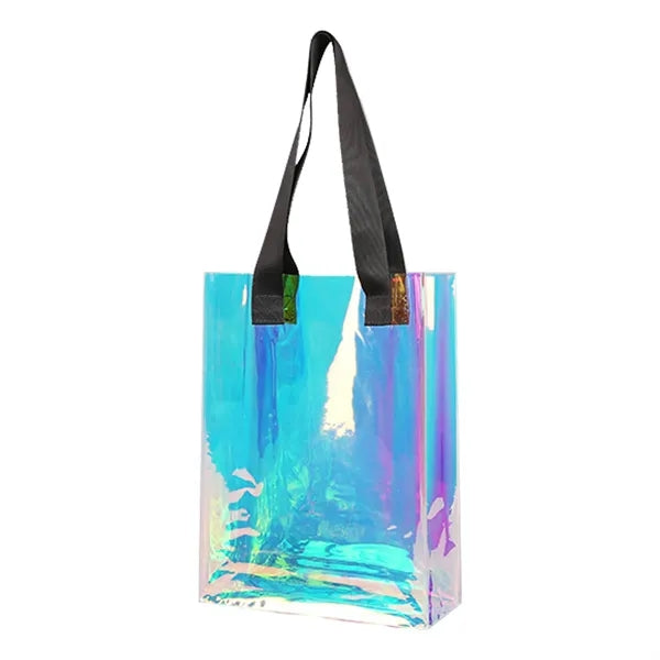 Iridescent PVC Tote Bag