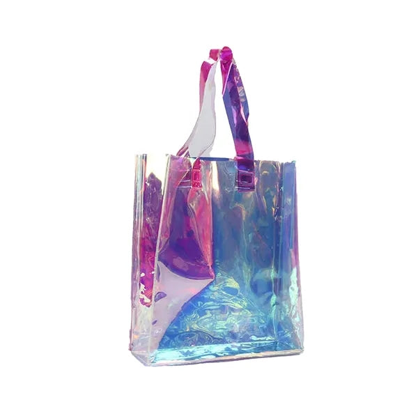 Iridescent PVC Tote Bag