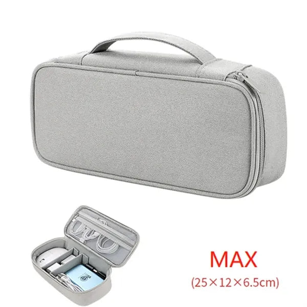 Compact Electronics Organizer Bag