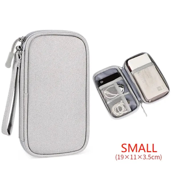 Compact Electronics Organizer Bag