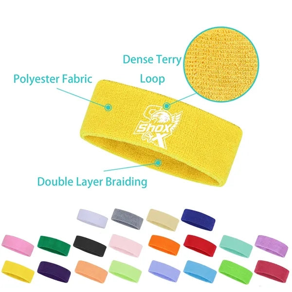 Breathable Stretch Sports Headband