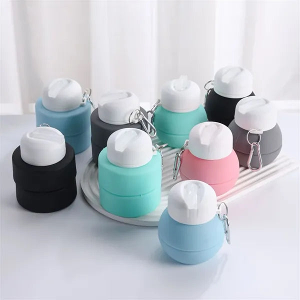Portable Travel Silicone Folding Water Bottle