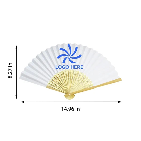 Full Color Custom Handheld Folding Fan