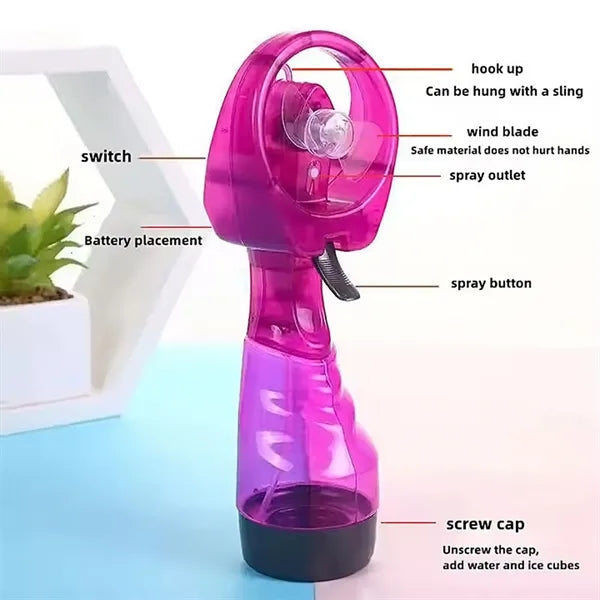 Handheld Misting Fan
