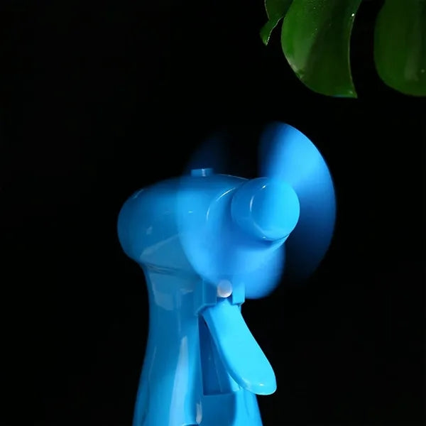 Handheld Fan with Spray