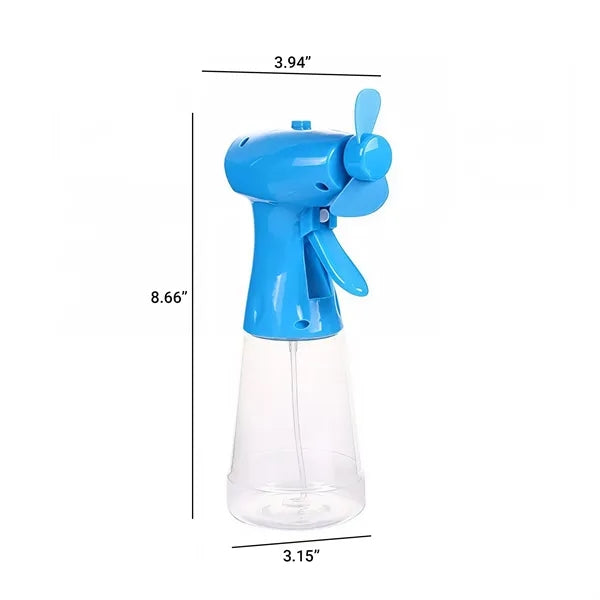 Handheld Fan with Spray