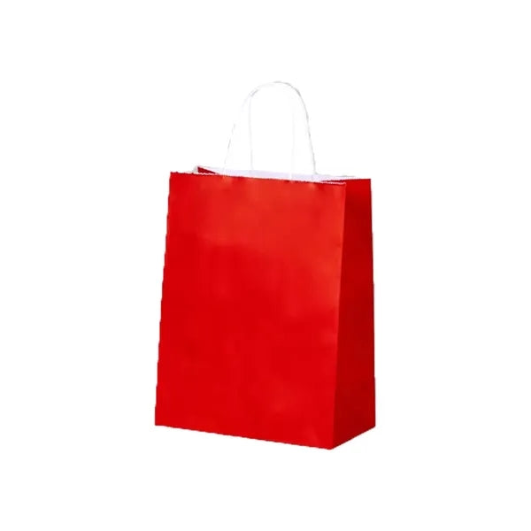 Kraft paper shopping bag