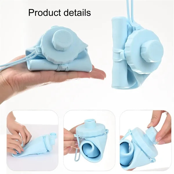 Silicone Folding Water Bottle