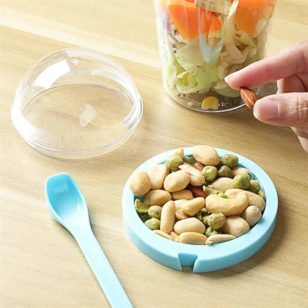 13Oz. Portable Yogurt & Cereal To-Go Cup with Spoon