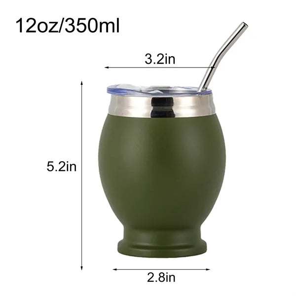 Double Wall Stainless Steel Mate Cup