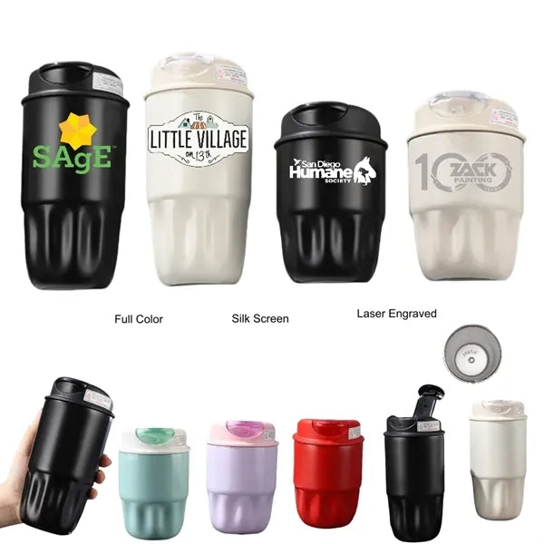 9/15 oz Stainless Steel Coffee Mug Portable Car Tumbler