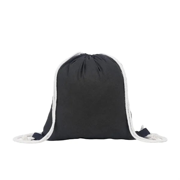 Recycled Threads Drawstring Bag