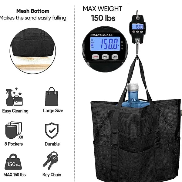 Mesh Beach Tote Bag