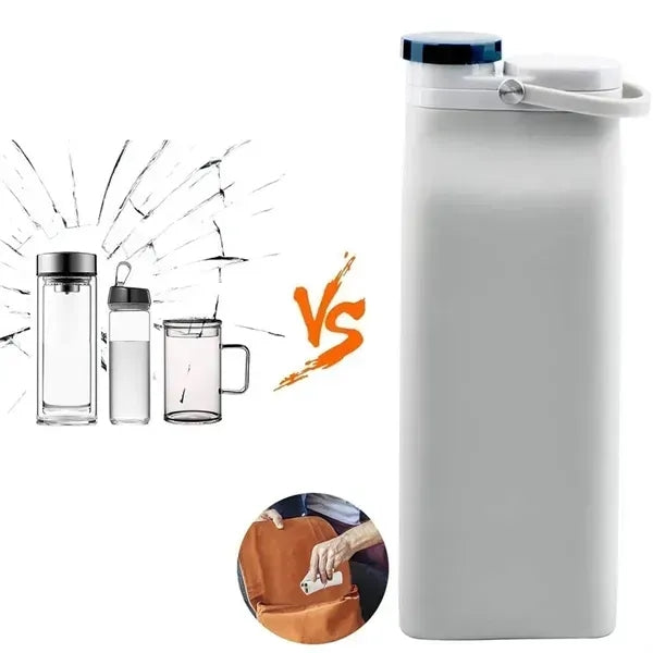 Portable Foldable Silicone Water Bottle