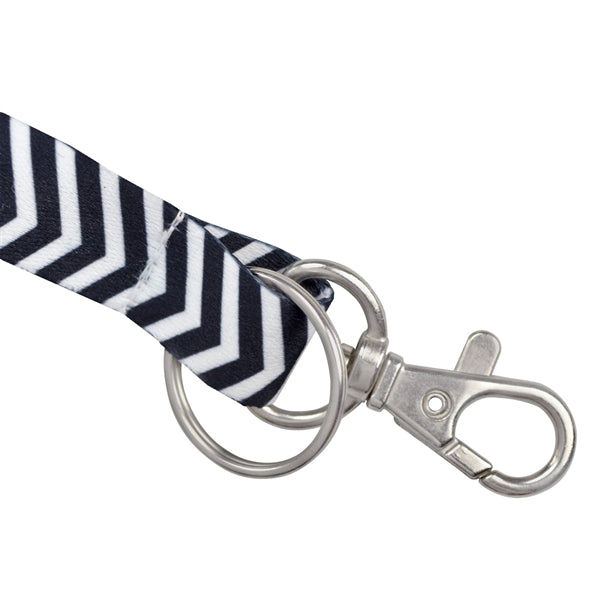 5/8" Pre-Printed ZigZag Pattern Fashion Breakaway Lanyards