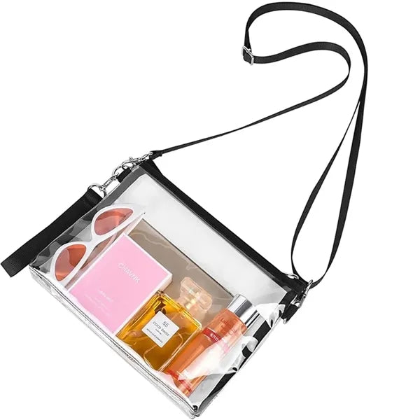 Approved Clear Bag with Removable Straps for Events & Work