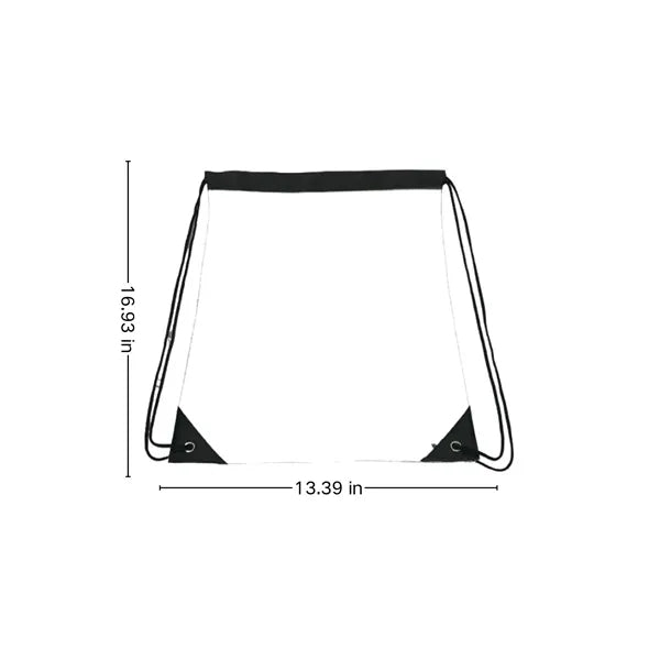 Large Transparent Drawstring Backpack Free Shipping