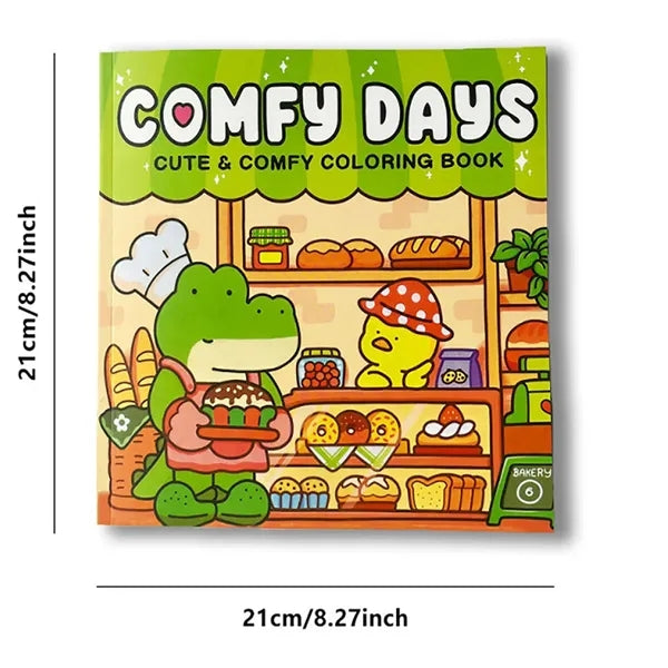 Relaxing Coloring Books Handicraft
