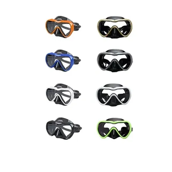 Wide-View Anti-Fog Adjustable Soft Silicone Snorkel Mask