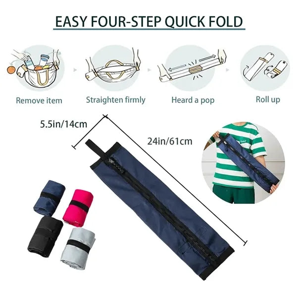 Foldable Lightweight Shopping Tote Bags Backpack