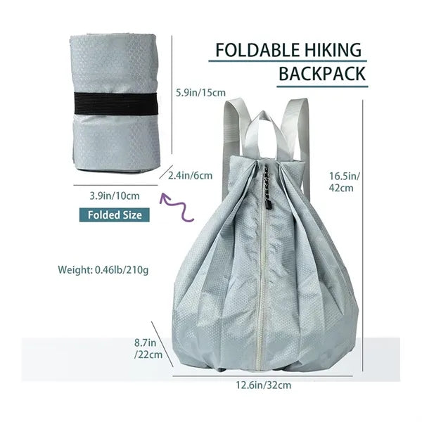 Foldable Lightweight Shopping Tote Bags Backpack