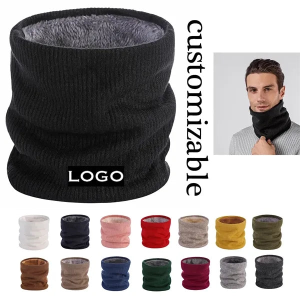 Winter fleece neck warmer