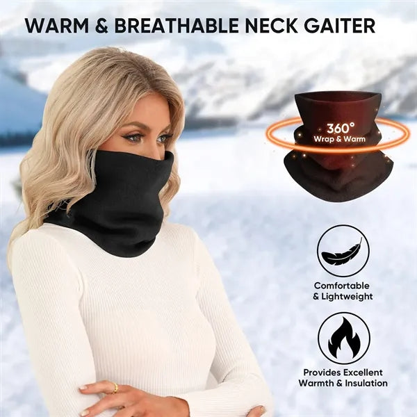 Multiple use neck scarf
