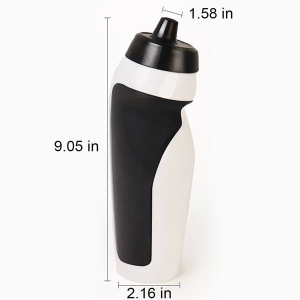 21oz Anti-Slip Squeeze Sports Bottle BPA-Free
