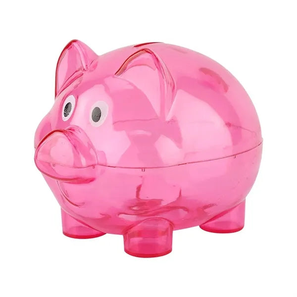 Clear Piggy Bank