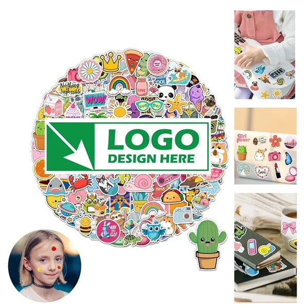 Vinyl Waterproof Stickers for Kids Girls Teens